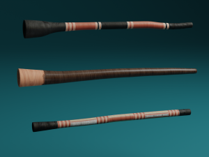 Didgeridoo Model 3D