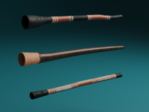 Didgeridoo Model 3D