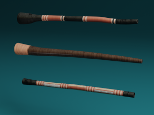 Didgeridoo Model 3D