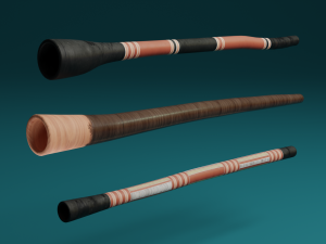 Didgeridoo Model 3D