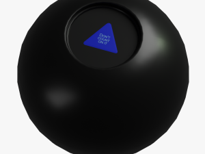Magic 8 Ball 3D Model