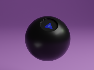 Magic 8 Ball 3D Model