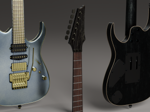 Electric Guitar Superstrat 3D 모델