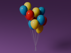 Baloons Modello 3D