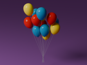 Baloons Modello 3D