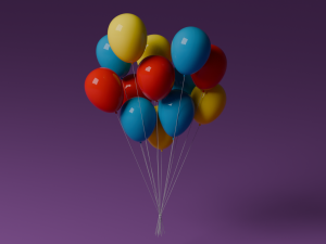 Baloons Modello 3D
