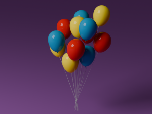 Baloons Modello 3D