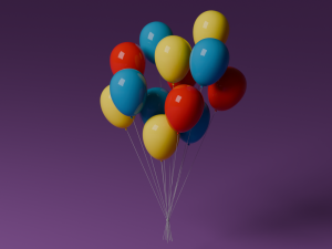 Baloons Modello 3D
