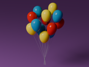 Baloons Modello 3D