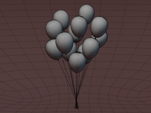 Baloons Modello 3D