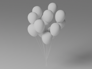 Baloons Modello 3D