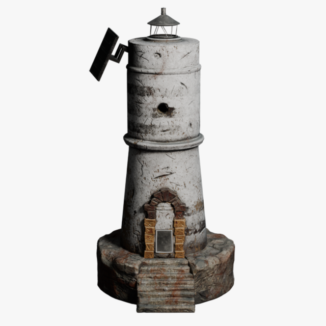 Lighthouse Modelo 3D .c4d .max .obj .3ds .fbx .stl .blend 