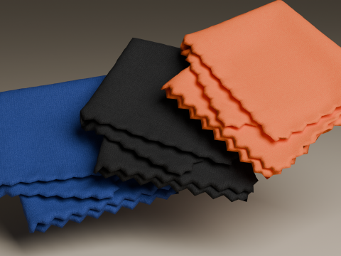 Lens cloth 3D Model