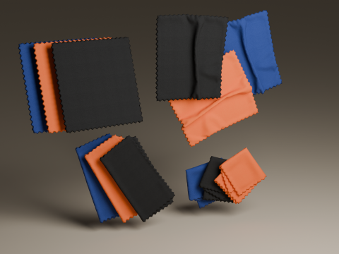 Lens cloth 3D Model