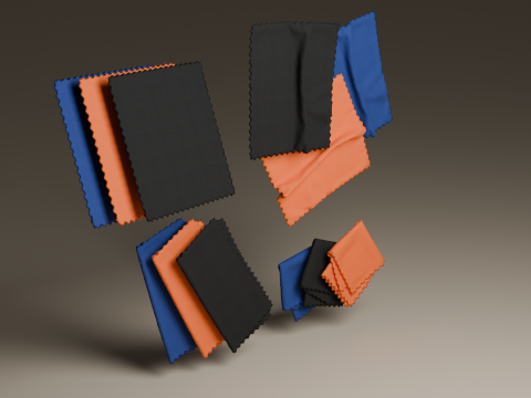 Lens cloth 3D Model