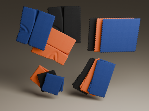 Lens cloth 3D Model