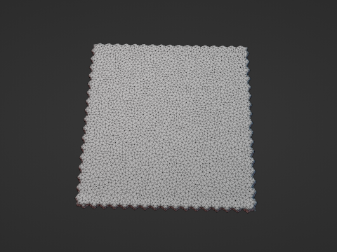 Lens cloth 3D Model
