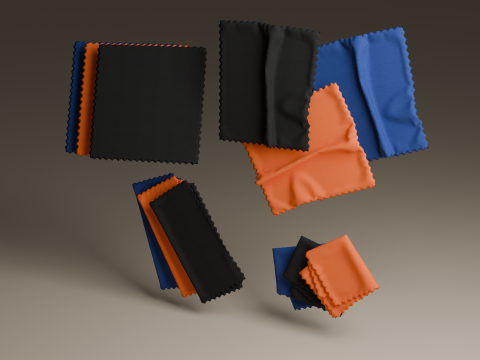Lens cloth 3D Model