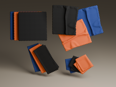 Lens cloth 3D Model