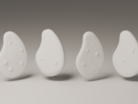 Chocolate chip biscuit Modelo 3D