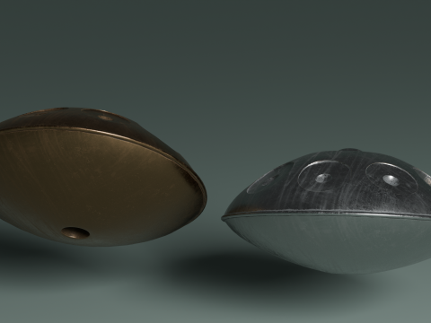 Handpan 3D Model