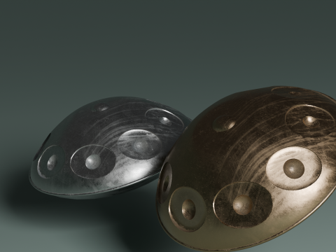 Handpan 3D Model