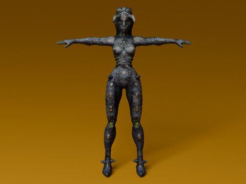 Alien 3D Model