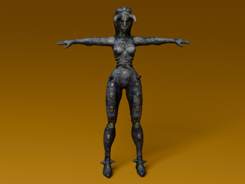 Alien 3D Model