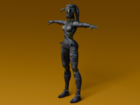 Alien 3D Model