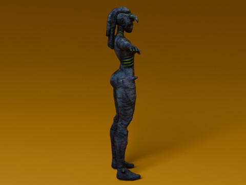 Alien 3D Model