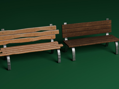 Benches 3D Модель