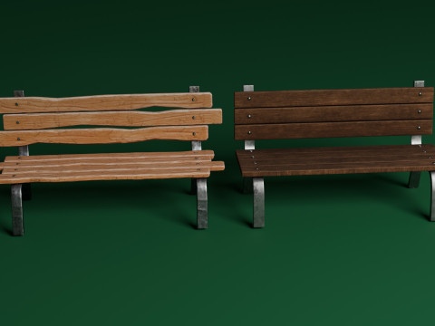 Benches Modelo 3D