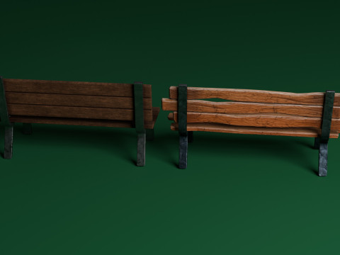Benches Modelo 3D