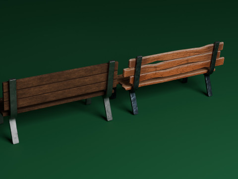 Benches Modelo 3D