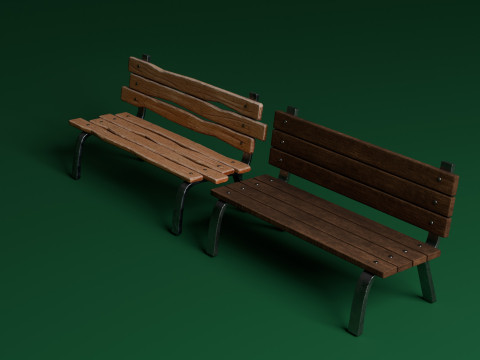 Benches Modelo 3D