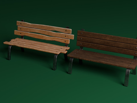 Benches Modelo 3D