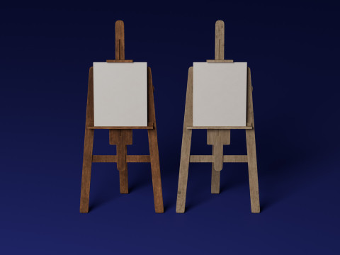 Easel 3D Модель