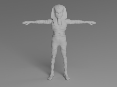 Pharaoh 3D 模型