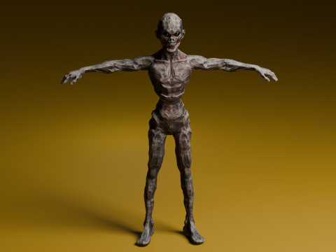 Zombie 3D Модель