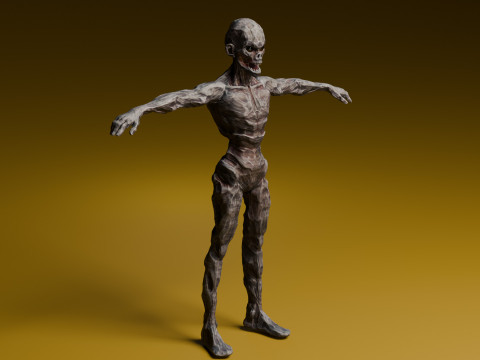 Zombie Modelo 3D