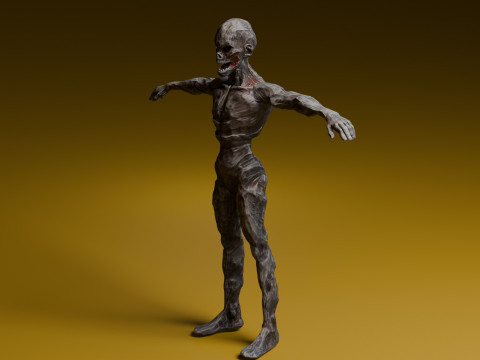 Zombie Modelo 3D