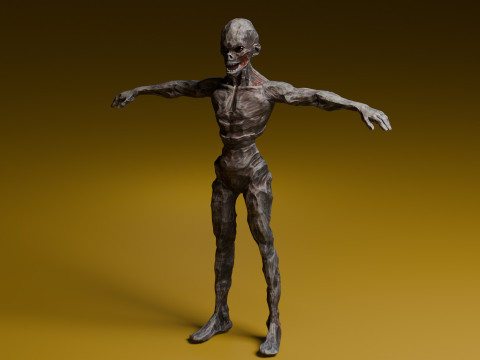Zombie Modelo 3D