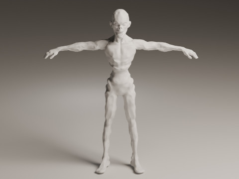 Zombie Modelo 3D