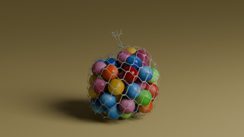 BallNet 3D Model .c4d .max .obj .3ds .fbx .stl .blend