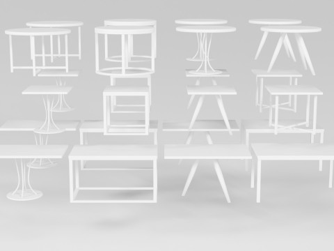 TableSet Model 3D
