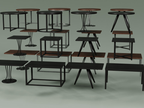 TableSet Model 3D