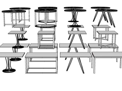 TableSet Model 3D