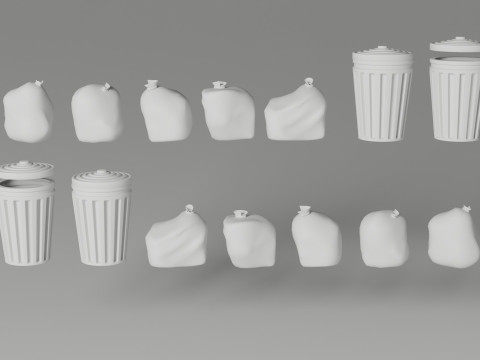 TrashSet 3D-Modell