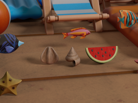 BeachSet Modelo 3D