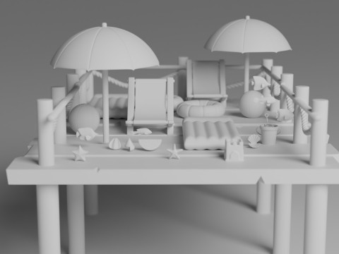 BeachSet Modelo 3D